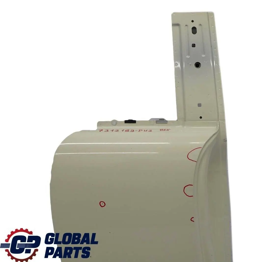 Trasero Derecho Clubdoor Puerta Club Blanco Pimienta - 850 para Mini Clubman R55 2 con número de pieza 7312189 Mini Clubman R55 2 Trasero Derecho Clubdoor Puerta Club Blanco Pimienta - 850 - SKU 7312189-PW2 - Número de pieza 7312189