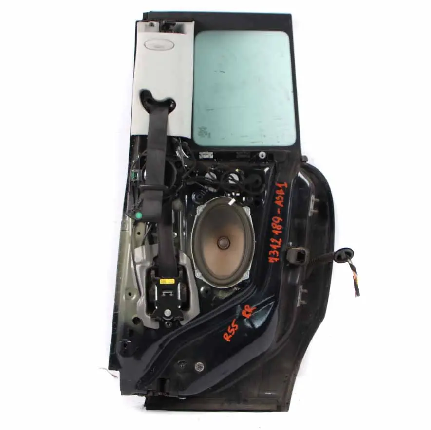 Right O/S Clubdoor Club Door Astro Black Metallic A25 to Mini Clubman R55 Rear with Part number 7312189 Mini Clubman R55 Rear Right O/S Clubdoor Club Door Astro Black Metallic A25 - SKU 7312189-ASB1 - Part number 7312189