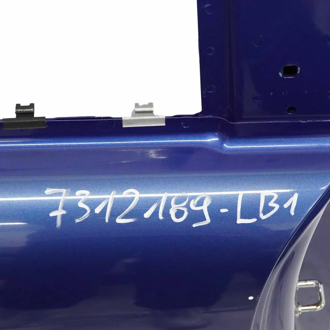  Porta Clubdoor Mini Clubman R55 posteriore destra Lightning Blue Metallic - A63 - SKU 7312189-LB1 - Numero di parte 7312189