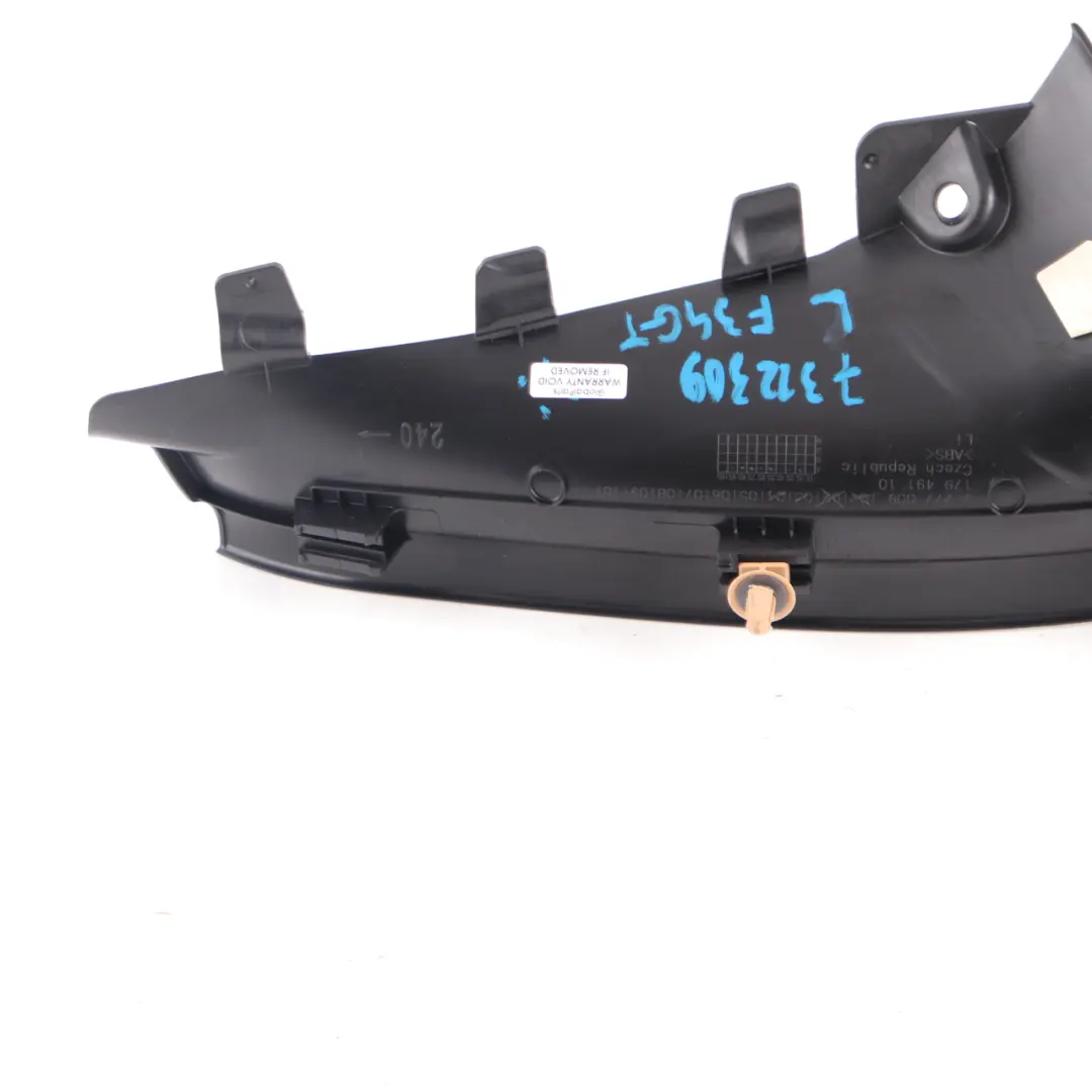 BMW F34 GT Einstiegsleiste abdeckung Innenraum hinten links Schwarz 7277009 - SKU 7312309 - Teilenummer 7312309