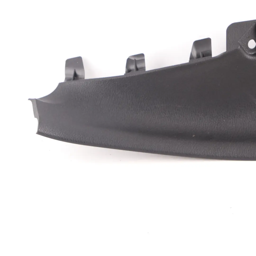 BMW F34 GT Striscia d'ingresso Coperchio interno posteriore destro Nero 7277010 - SKU 7312310 - Numero di parte 7312310