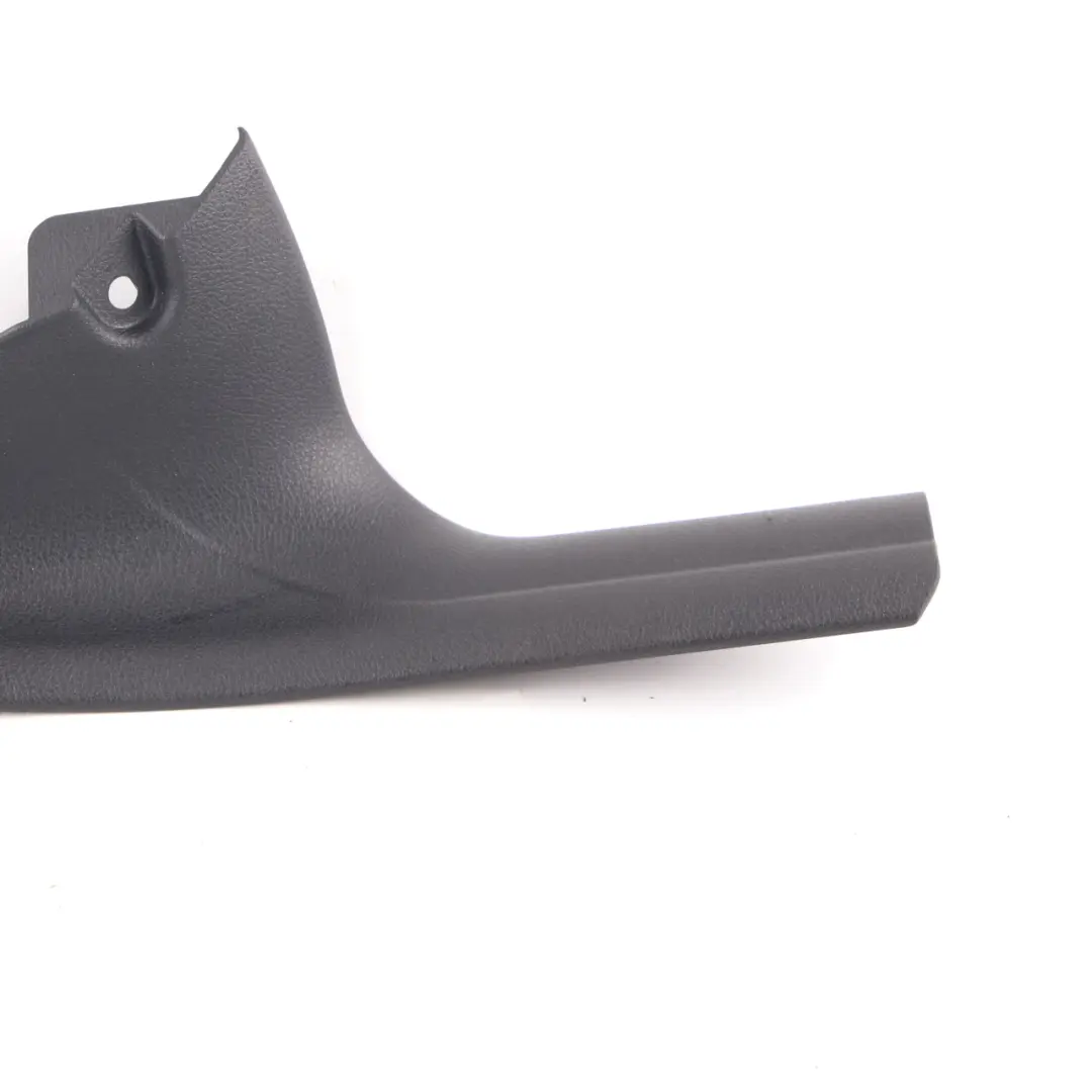 BMW F34 GT Striscia d'ingresso Coperchio interno posteriore destro Nero 7277010 - SKU 7312310 - Numero di parte 7312310