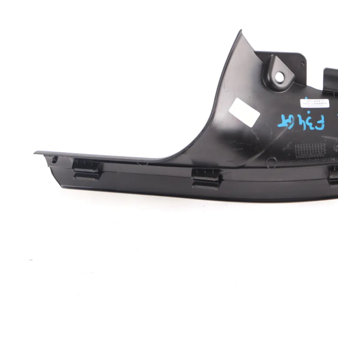 BMW F34 GT Bande d'entrée Cache d'entrée Intérieur arrière droit Noir 7277010 - SKU 7312310 - Numéro de pièce 7312310