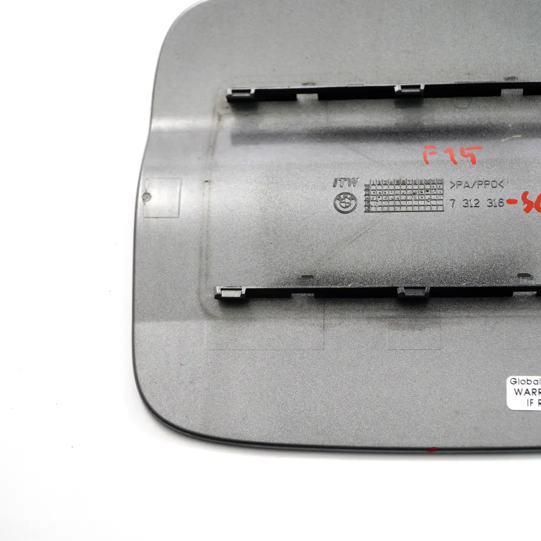 BMW X5 F15 Tapa de llenado de combustible Space Gris A52 - SKU 7312316-SCG - Número de pieza 7312316