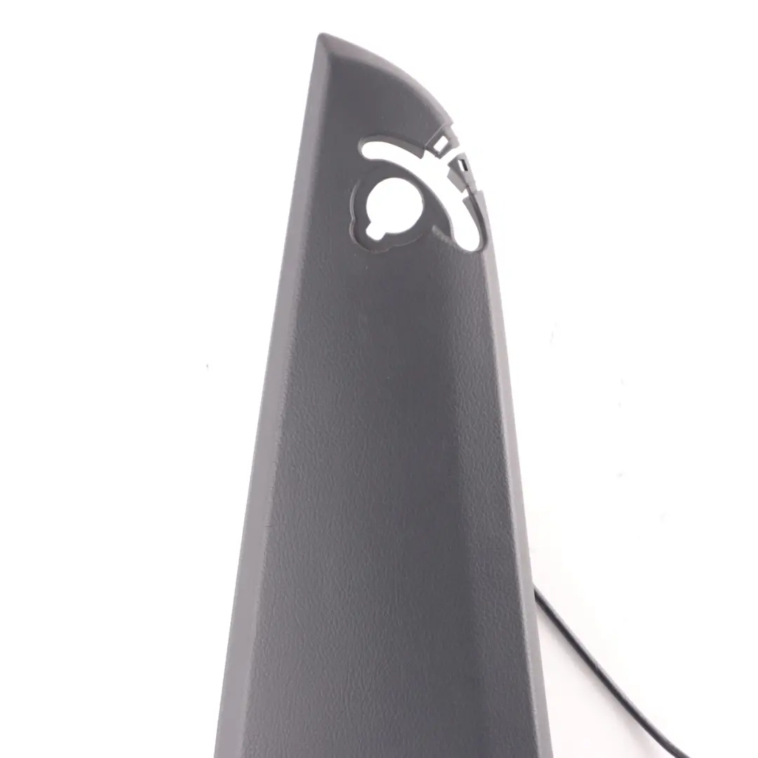 Left N/S Side Lateral Trim Panel Upper Covering Black to BMW F23 Cabrio Rear with Part number 7312399 BMW F23 Cabrio Rear Left N/S Side Lateral Trim Panel Upper Covering Black - SKU 7312399 - Part number 7312399