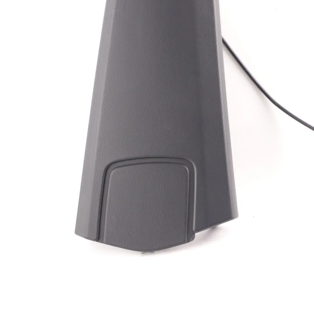 BMW F23 Cabrio Rear Left N/S Side Lateral Trim Panel Upper Covering Black - SKU 7312399 - Part number 7312399