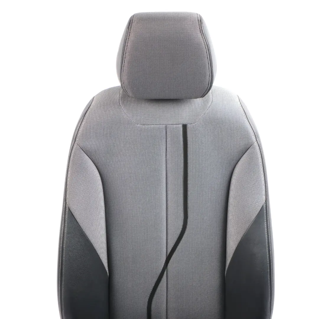 Front Seat Left N/S Interior Cloth Fabric Leather Metro Silver Black to BMW F20 with Part number 7312421 BMW F20 Front Seat Left N/S Interior Cloth Fabric Leather Metro Silver Black - SKU 7312421 - Part number 7312421