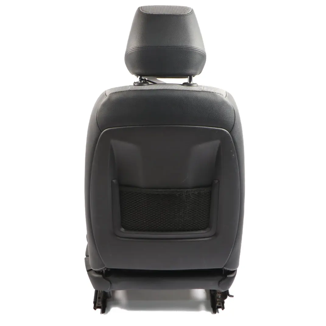 BMW F20 Front Seat Left N/S Interior Cloth Fabric Leather Metro Silver Black - SKU 7312421 - Part number 7312421