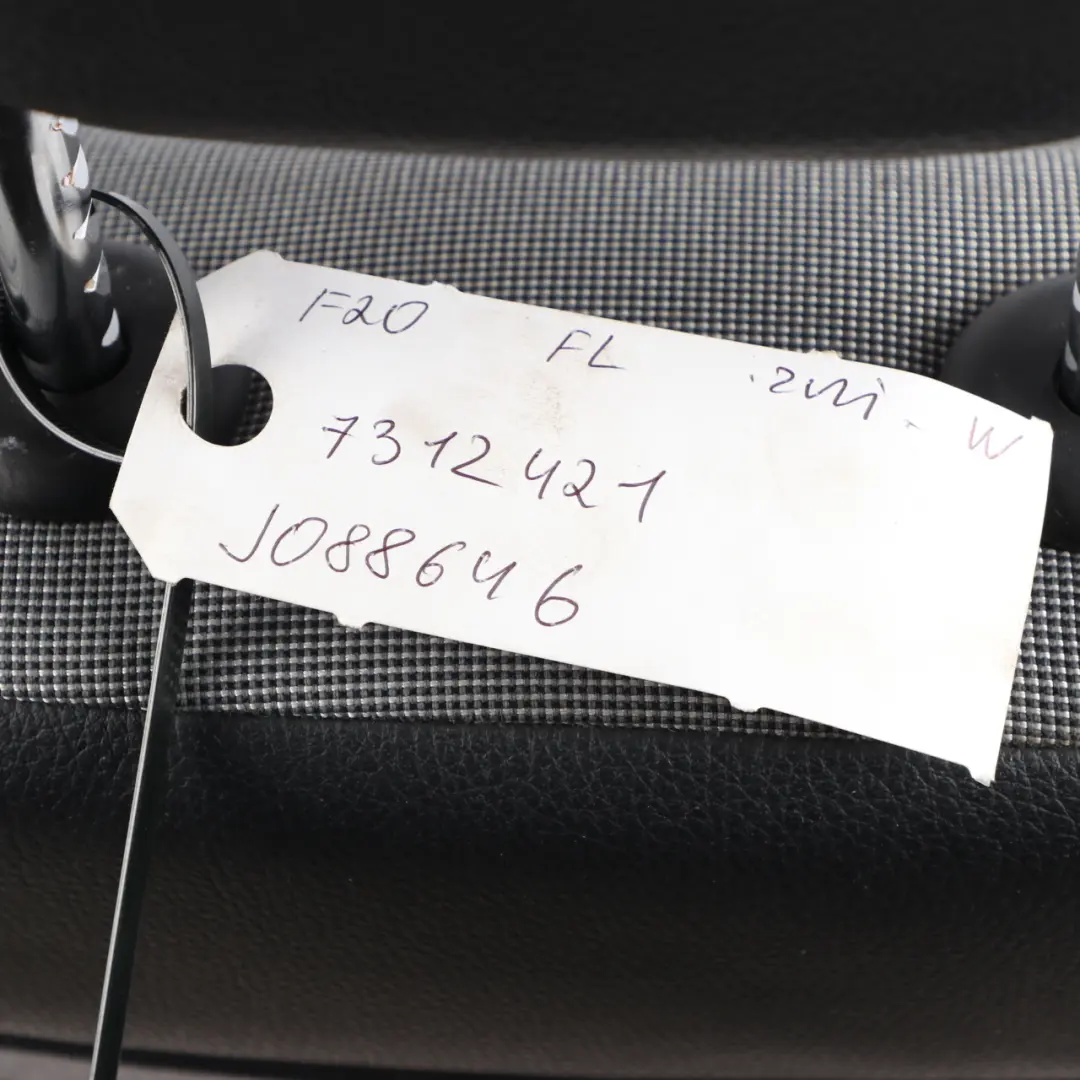 Front Seat Left N/S Interior Cloth Fabric Leather Metro Silver Black to BMW F20 with Part number 7312421 BMW F20 Front Seat Left N/S Interior Cloth Fabric Leather Metro Silver Black - SKU 7312421 - Part number 7312421