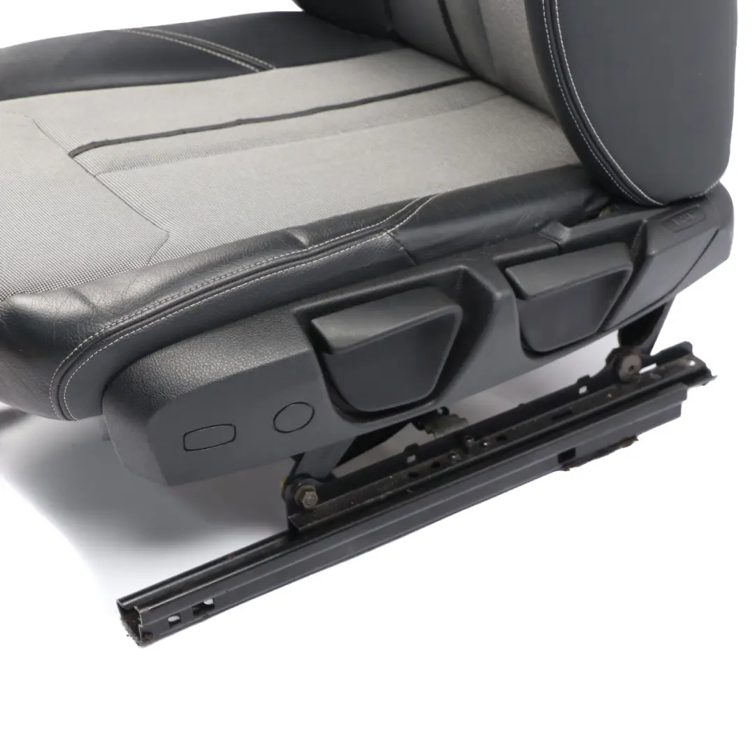 Front Seat Left N/S Interior Cloth Fabric Leather Metro Silver Black to BMW F20 with Part number 7312421 BMW F20 Front Seat Left N/S Interior Cloth Fabric Leather Metro Silver Black - SKU 7312421 - Part number 7312421