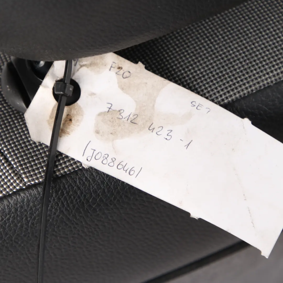 Seats BMW F20 Cloth Leather Metro Silver Black Interior Set Seat with Door Cards to with Part number 7312423 Seats BMW F20 Cloth Leather Metro Silver Black Interior Set Seat with Door Cards - SKU 7312423-1 - Part number 7312423