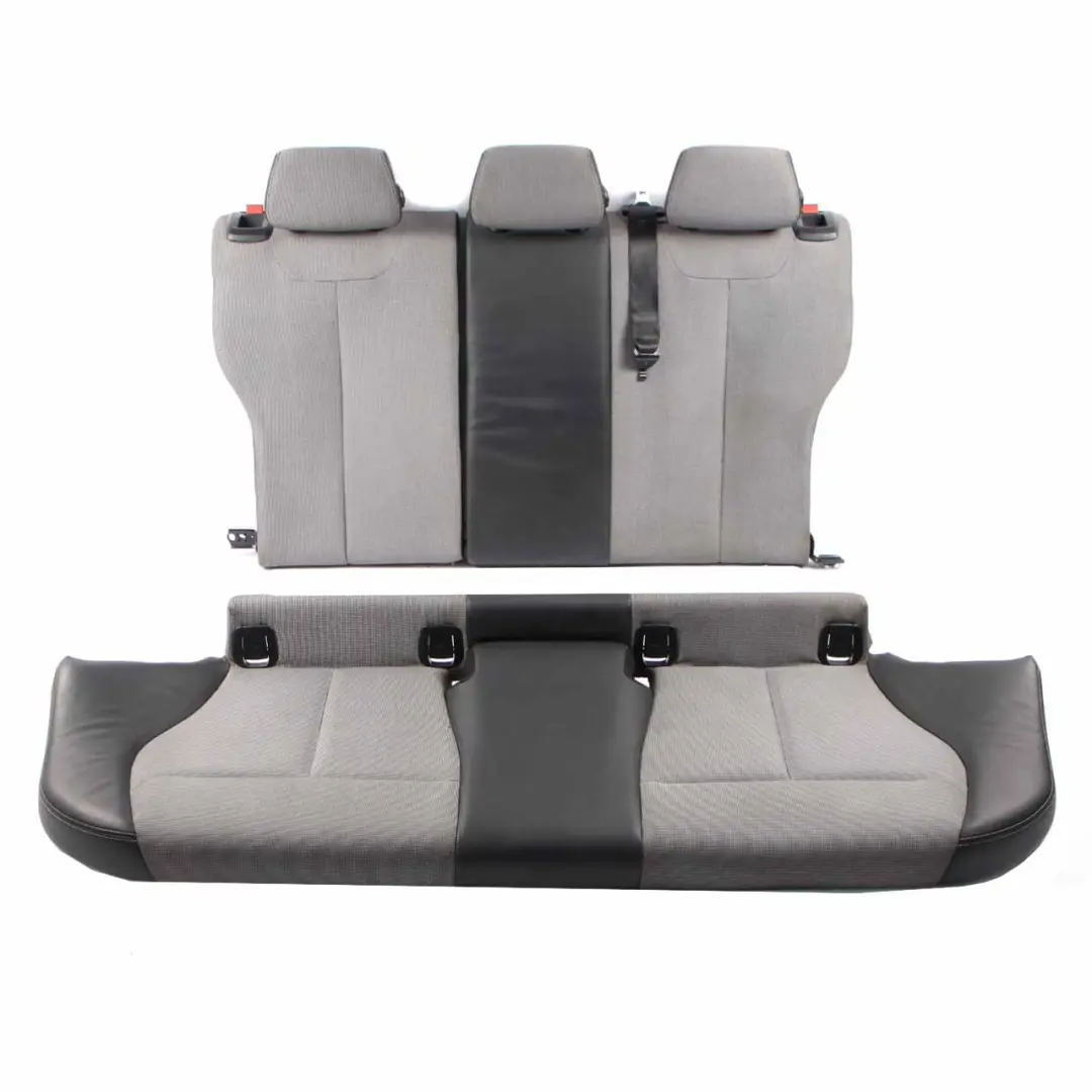  Seats BMW F20 Cloth Leather Metro Silver Black Interior Set Seat with Door Cards - SKU 7312423-1 - Part number 7312423