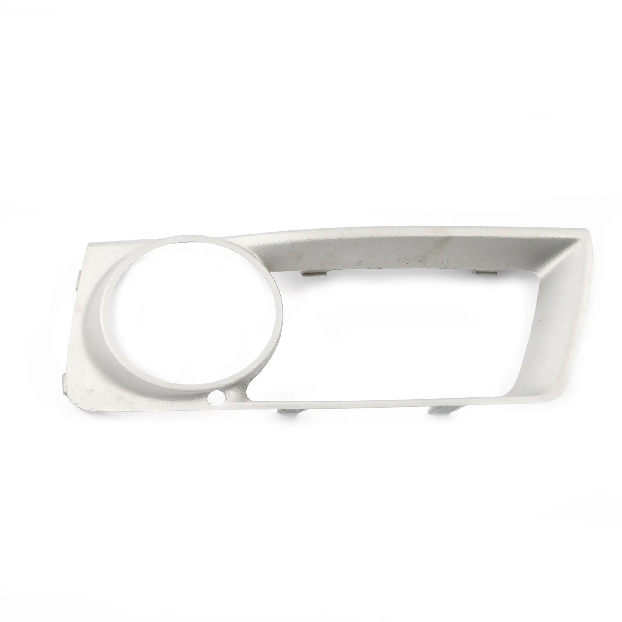 BMW E71 Paraurti anteriore sinistro Copertura Fendinebbia Telaio Argento 7312595