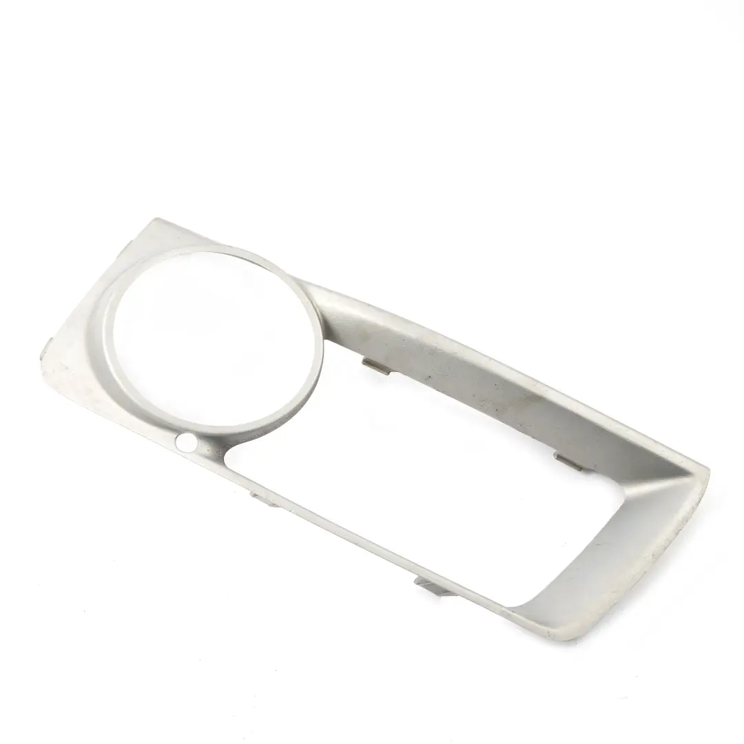 Front Bumper Left N/S Fog Lamp Cover Frame Silver BMW E71 - SKU 7312595 - Part number 7312595