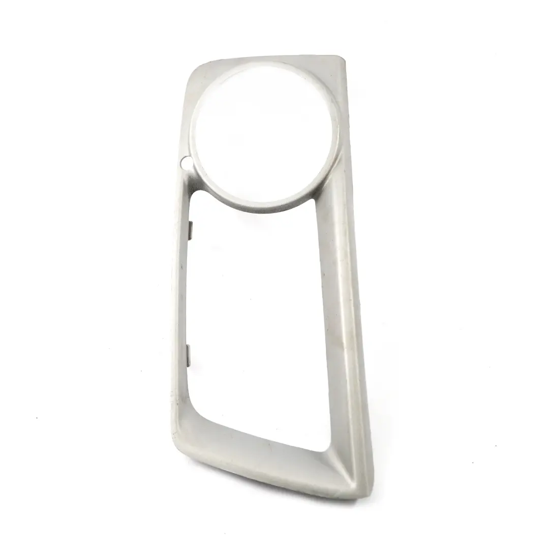 Front Bumper Left N/S Fog Lamp Cover Frame Silver BMW E71 - SKU 7312595 - Part number 7312595