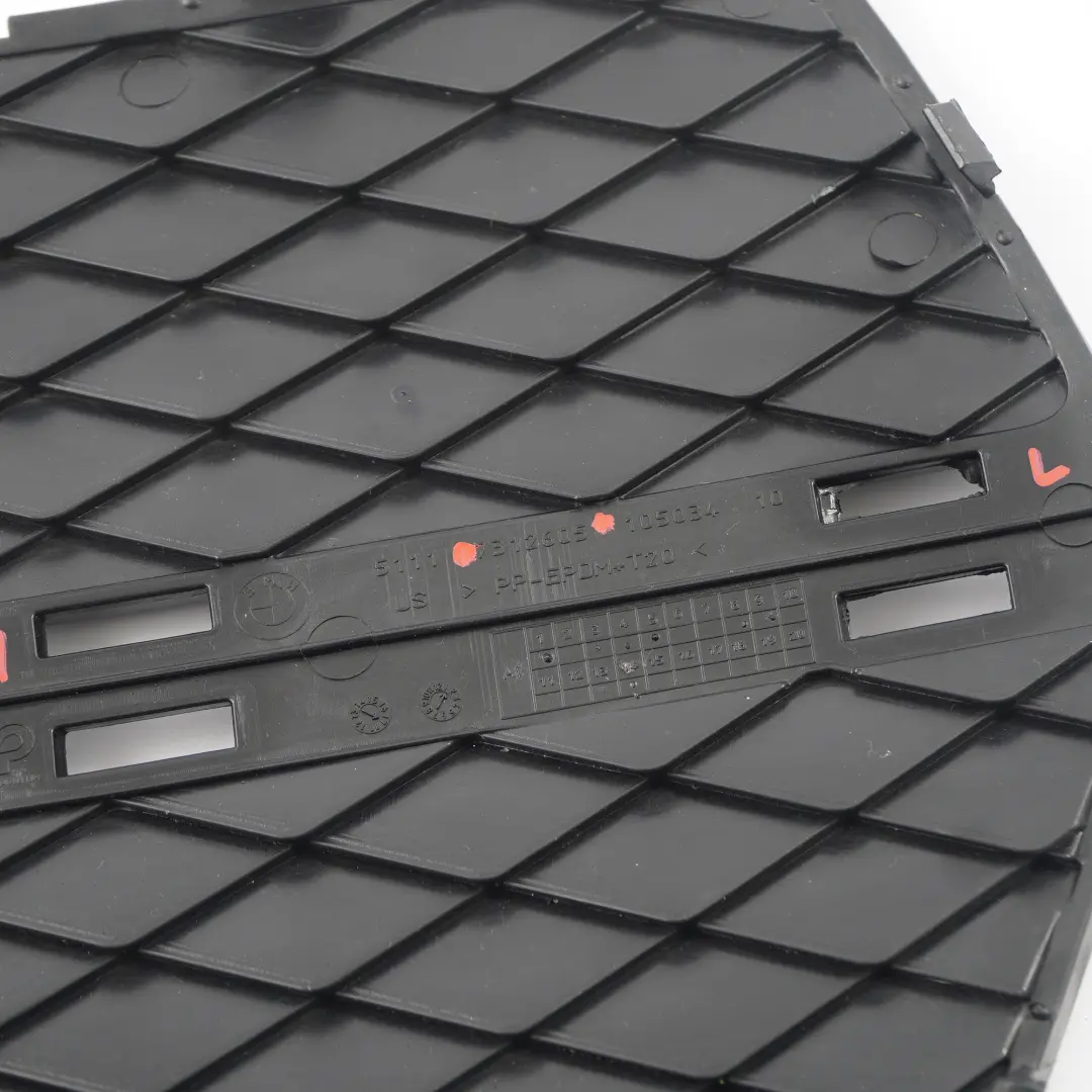 BMW X6 E71 Front Bumper Grille Grid Cover Fog Light Lamp Left N/S - SKU 7312605 - Part number 7312605