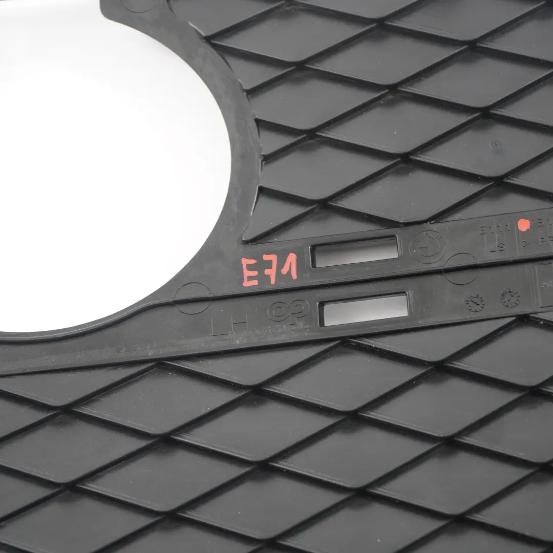 Paraurti anteriore Griglia Copertura Fendinebbia Sinistra per BMW X6 E71 con numero di parte 7312605 BMW X6 E71 Paraurti anteriore Griglia Copertura Fendinebbia Sinistra - SKU 7312605 - Numero di parte 7312605