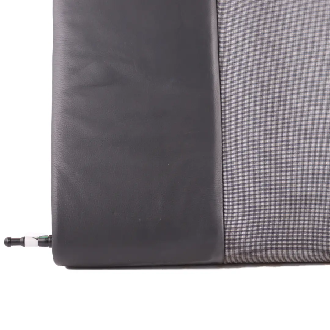 Left Seat N/S Backrest Cover Cloth Leather Metro Black Silver to BMW F20 F21 Rear with Part number 7312614 BMW F20 F21 Rear Left Seat N/S Backrest Cover Cloth Leather Metro Black Silver - SKU 7312614 - Part number 7312614