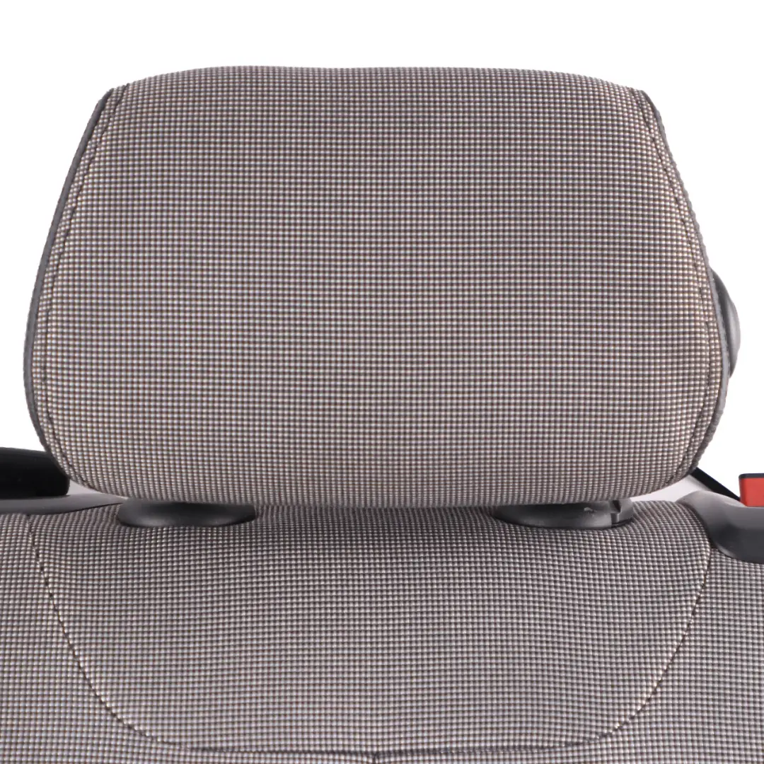 Left Seat N/S Backrest Cover Cloth Leather Metro Black Silver to BMW F20 F21 Rear with Part number 7312614 BMW F20 F21 Rear Left Seat N/S Backrest Cover Cloth Leather Metro Black Silver - SKU 7312614 - Part number 7312614