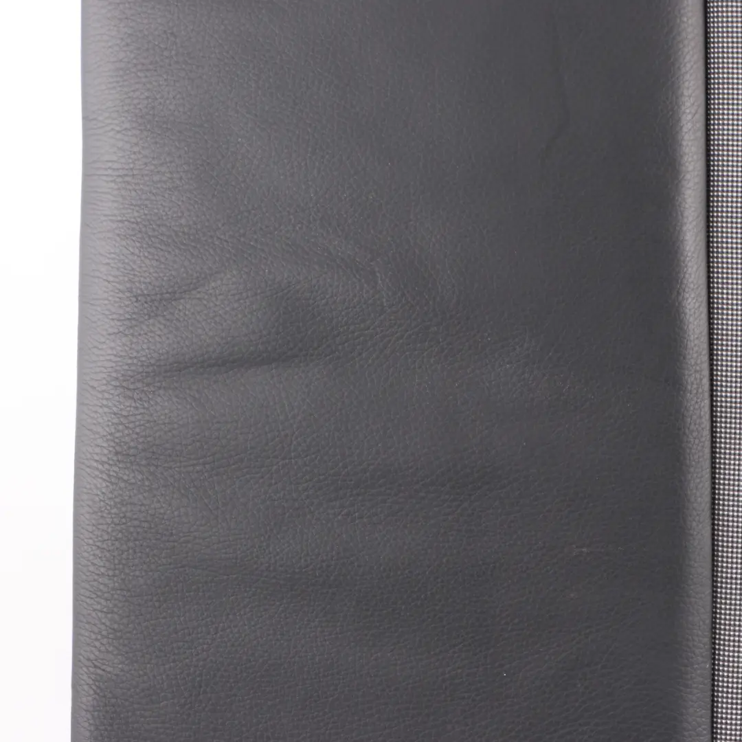 Left Seat N/S Backrest Cover Cloth Leather Metro Black Silver to BMW F20 F21 Rear with Part number 7312614 BMW F20 F21 Rear Left Seat N/S Backrest Cover Cloth Leather Metro Black Silver - SKU 7312614 - Part number 7312614