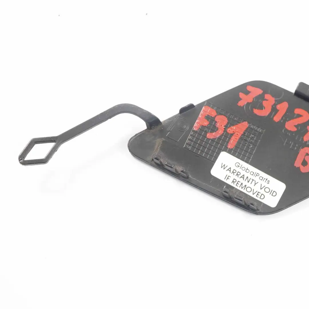  Hintere Stoßstangenabdeckung BMW F31 Klappe Abschleppöse Schwarz Saphir 475 - SKU 7312749-BS - Teilenummer 7312749