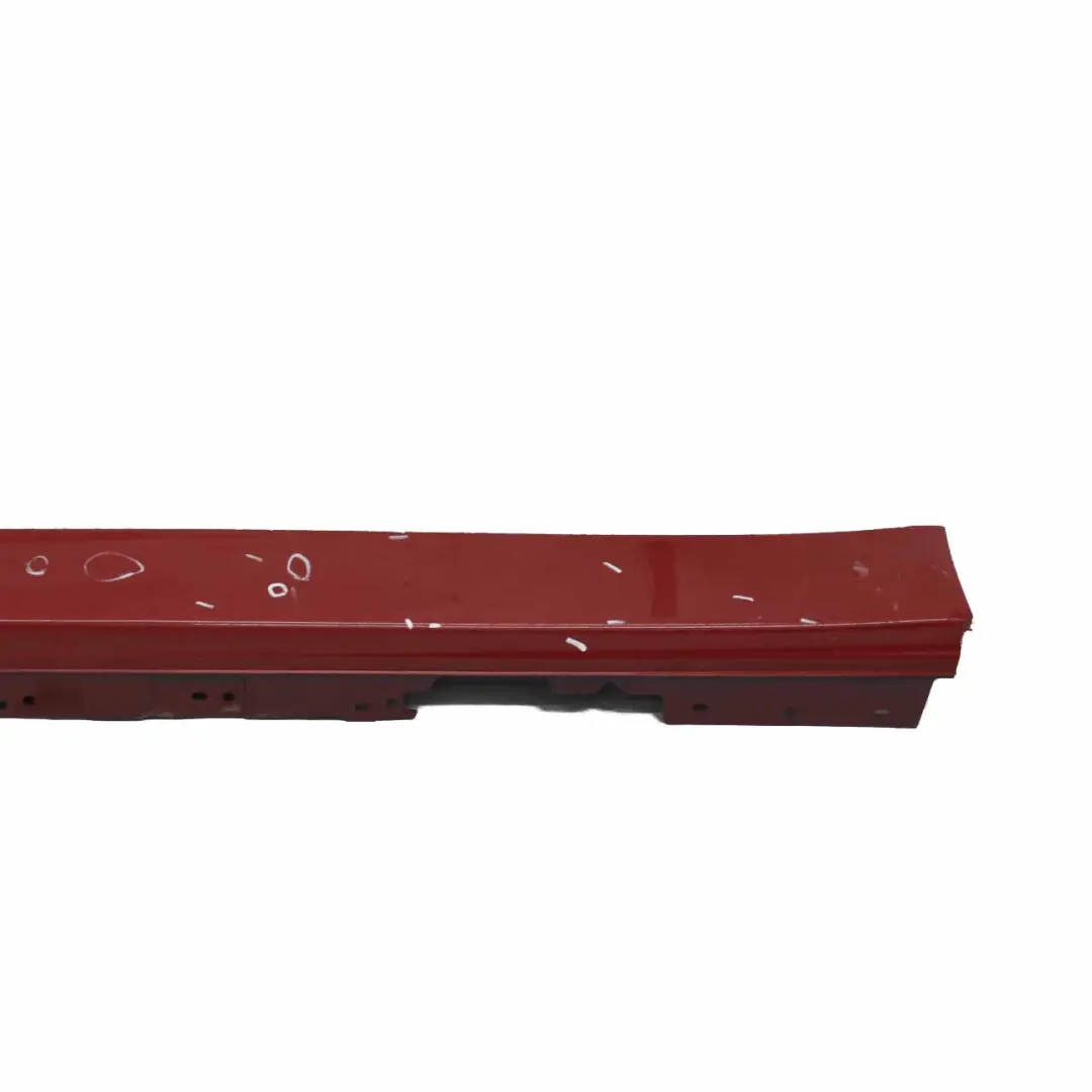 BMW F30 Schwellerleiste Schweller Abdeckung Links Melbourne Rot - A75 - SKU 7312751-MRT3 - Teilenummer 7312751
