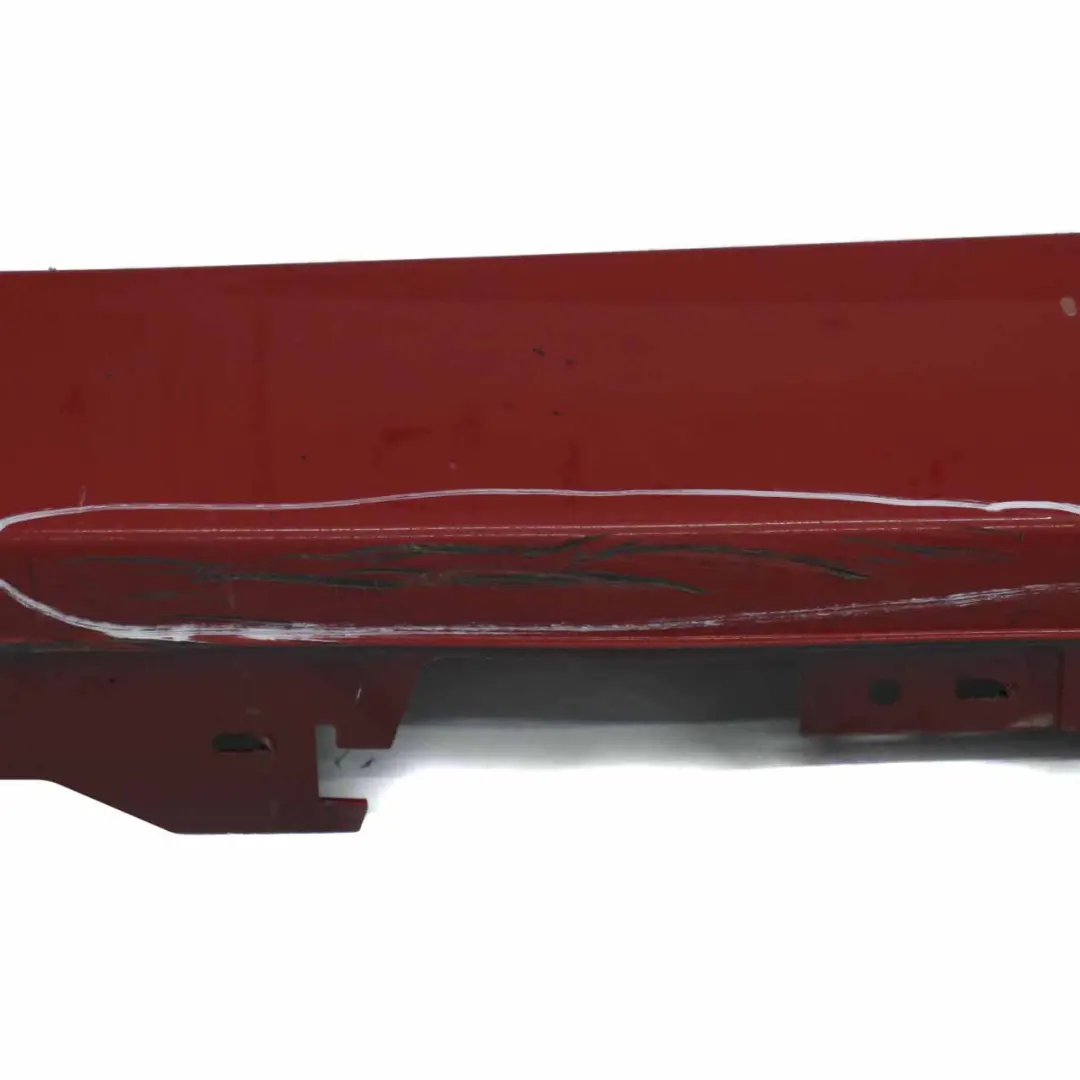 BMW F30 Schwellerleiste Schweller Abdeckung Links Melbourne Rot - A75 - SKU 7312751-MRT3 - Teilenummer 7312751