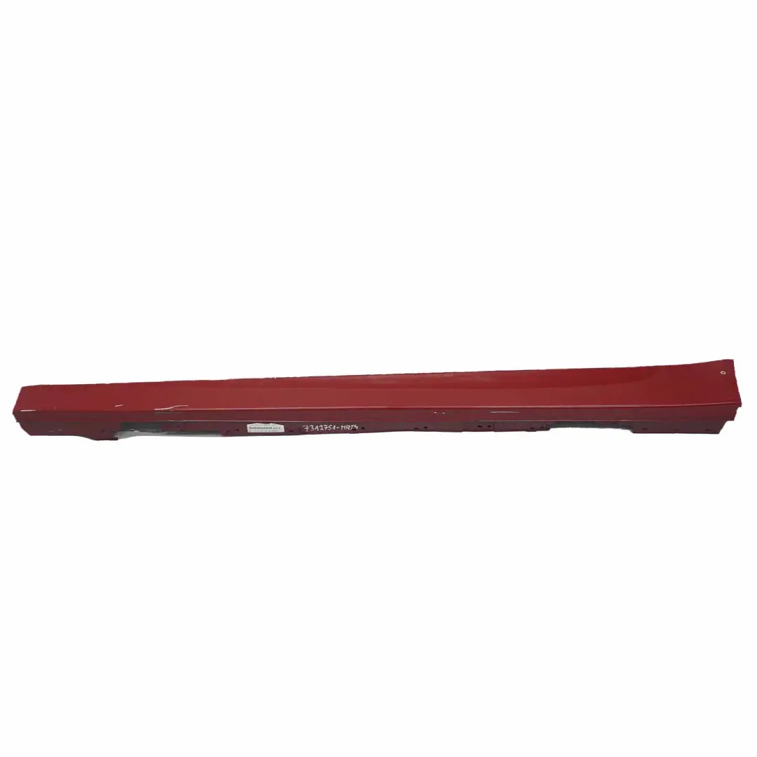 BMW F30 F31 Striscia Davanzale Gonna Laterale Sinistra Melbourne Red - A75 - SKU 7312751-MRT4 - Numero di parte 7312751