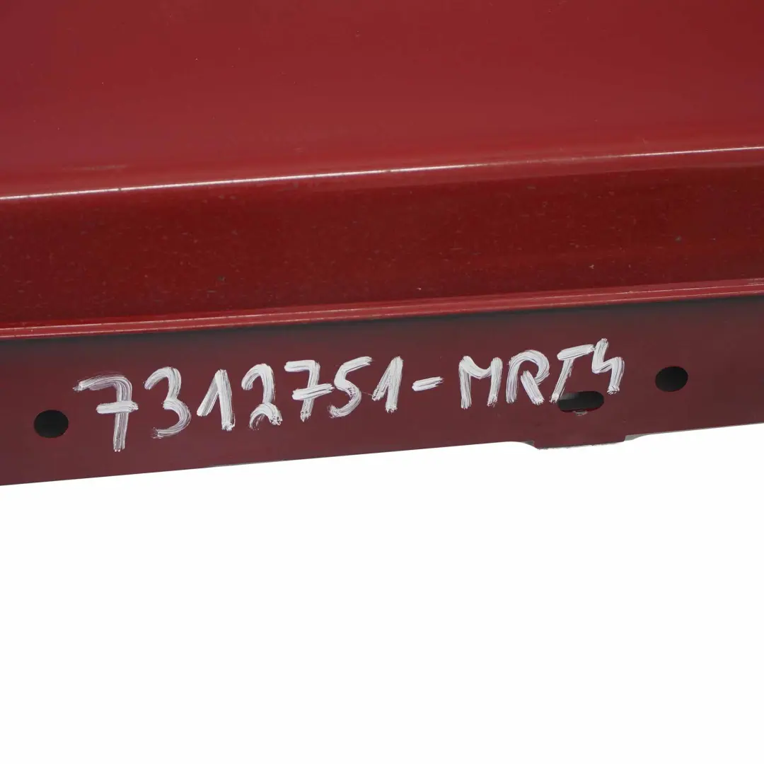 Side Skirt Sill Strip Left N/S Melbourne Red Metallic - A75 to BMW F30 F31 with Part number 7312751 BMW F30 F31 Side Skirt Sill Strip Left N/S Melbourne Red Metallic - A75 - SKU 7312751-MRT4 - Part number 7312751
