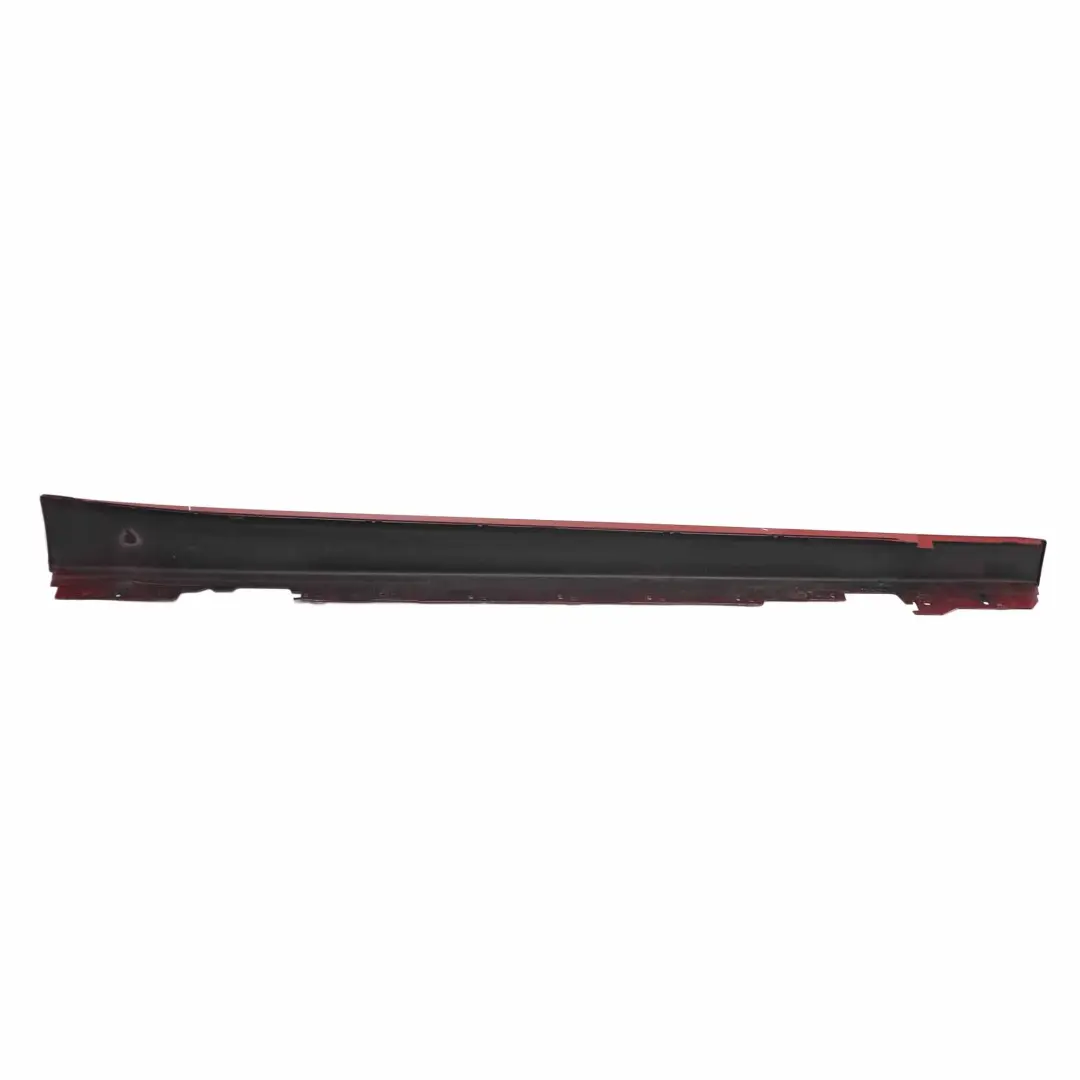 BMW F30 F31 Striscia Davanzale Gonna Laterale Sinistra Melbourne Red - A75 - SKU 7312751-MRT - Numero di parte 7312751
