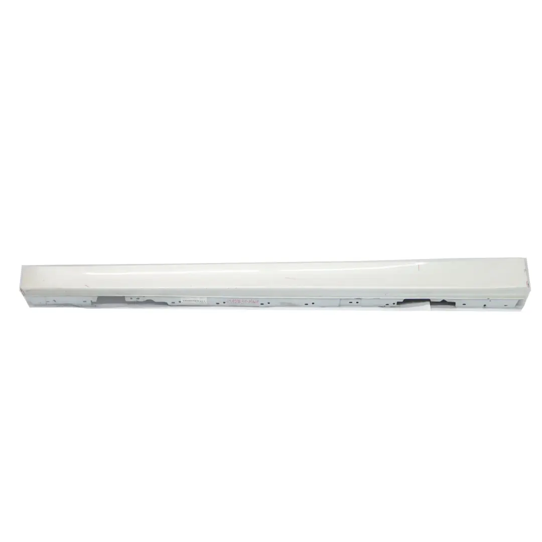 BMW F30 F31 Faldón lateral Tapa del umbral izquierda Mineral White - A96 - SKU 7312751-MW1 - Número de pieza 7312751