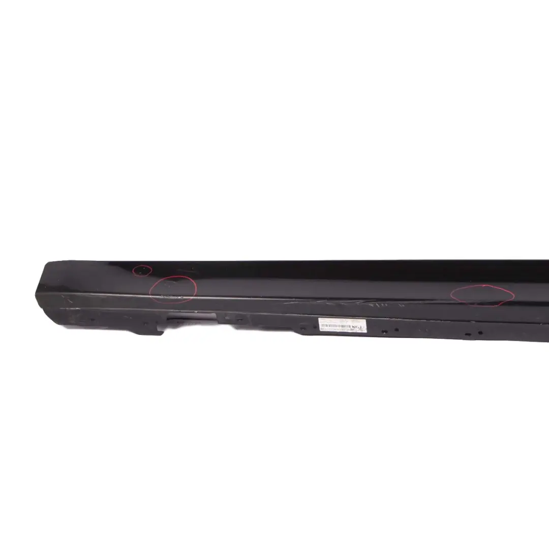 BMW 3 F30 F31 Sill Strip Side Skirt Left N/S Schwarz 2 Black - 668 - SKU 7312751-SCH - Part number 7312751