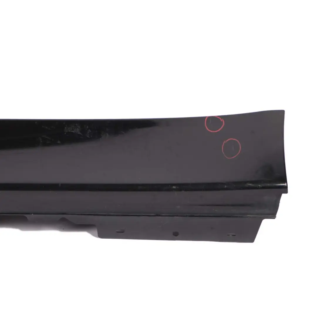 BMW 3 F30 F31 Sill Strip Side Skirt Left N/S Schwarz 2 Black - 668 - SKU 7312751-SCH - Part number 7312751
