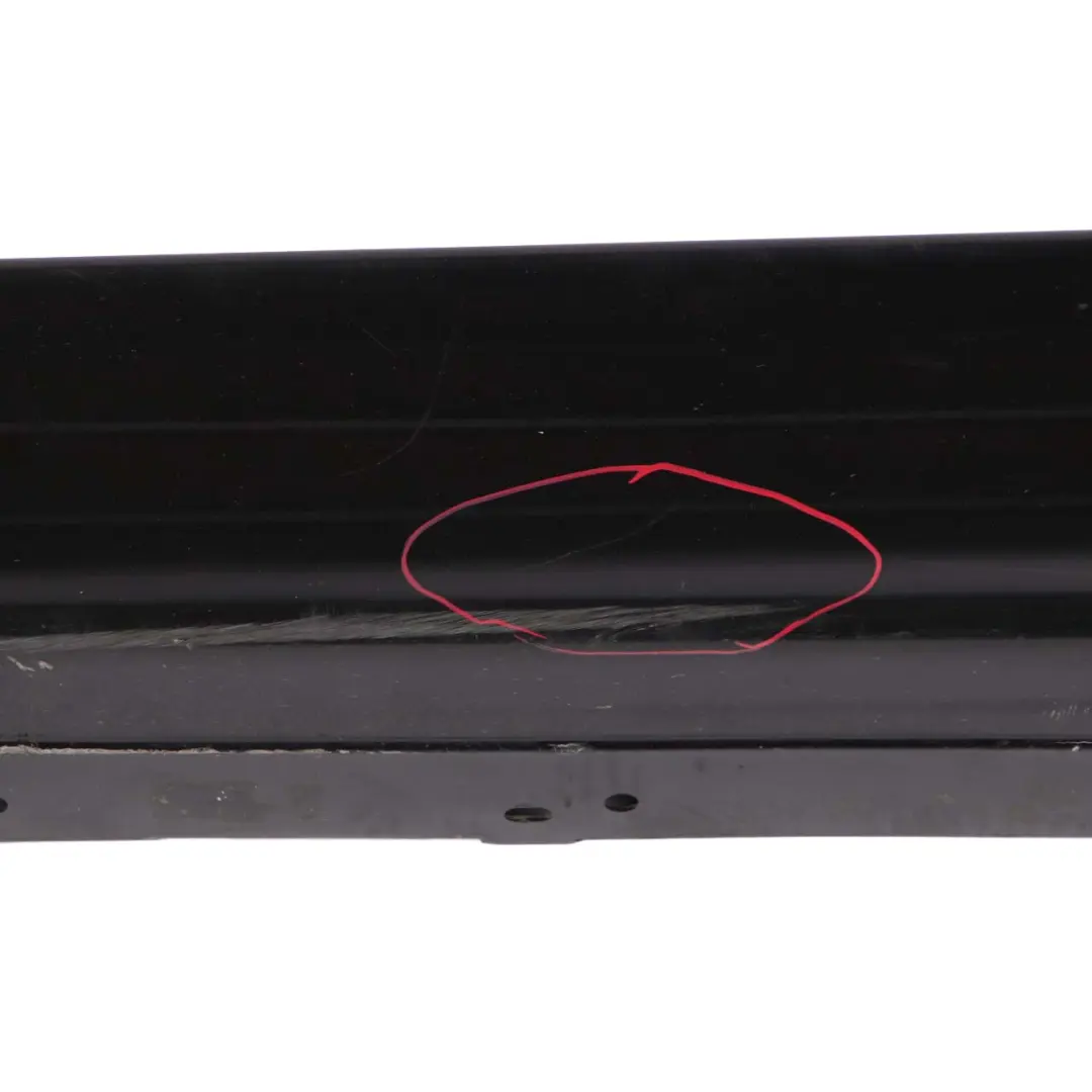 BMW 3 F30 F31 Sill Strip Side Skirt Left N/S Schwarz 2 Black - 668 - SKU 7312751-SCH - Part number 7312751