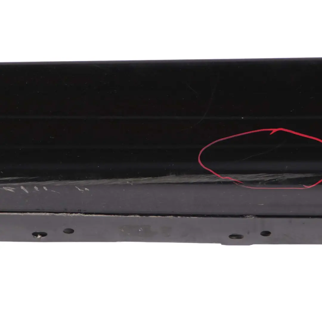 BMW 3 F30 F31 Sill Strip Side Skirt Left N/S Schwarz 2 Black - 668 - SKU 7312751-SCH - Part number 7312751