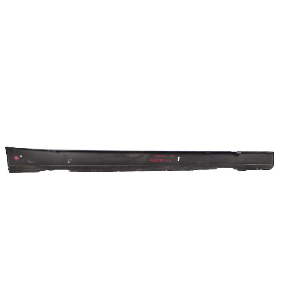 BMW 3 F30 F31 Sill Strip Side Skirt Left N/S Schwarz 2 Black - 668 - SKU 7312751-SCH - Part number 7312751