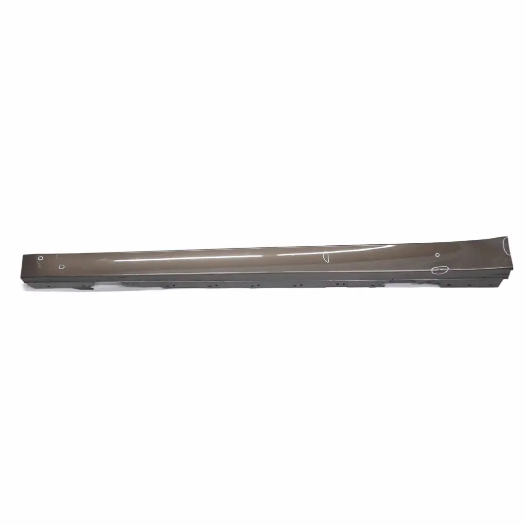 BMW F30 F31 Striscia Davanzale Gonna Laterale Sinistra Sparkling Bronze - B06 - SKU 7312751-SPB - Numero di parte 7312751