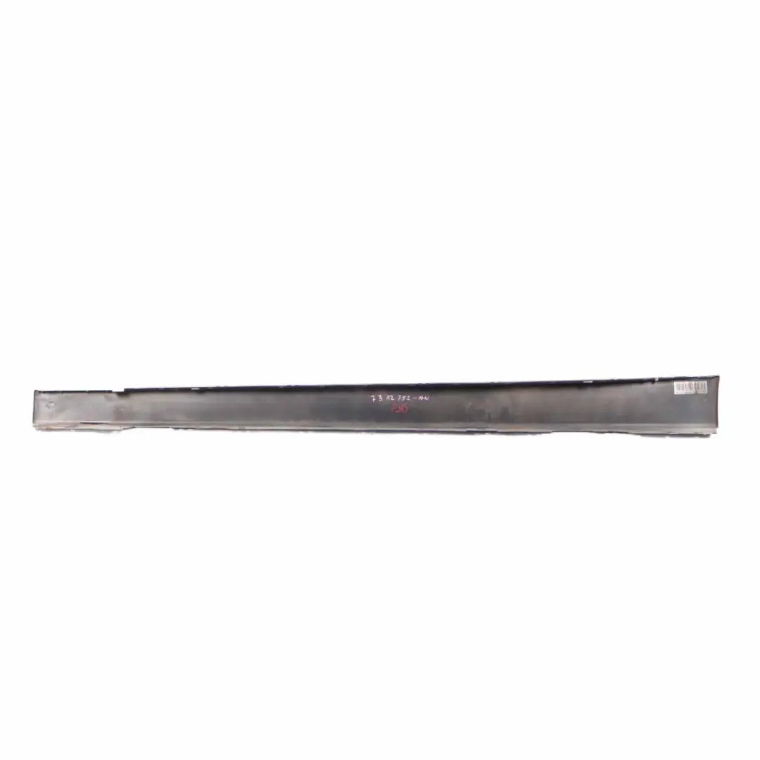 BMW F30 F31 Side Skirt Sill Strip Right O/S Alpinweiss Alpine White 3 - 300 - SKU 7312752-AW - Part number 7312752