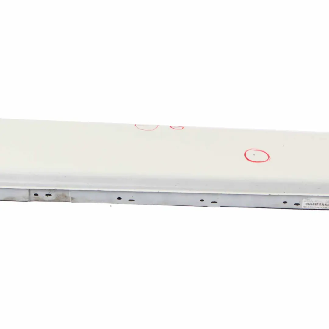 Side Skirt Sill Strip Right O/S Alpinweiss Alpine White 3 - 300 to BMW F30 F31 with Part number 7312752 BMW F30 F31 Side Skirt Sill Strip Right O/S Alpinweiss Alpine White 3 - 300 - SKU 7312752-AW - Part number 7312752