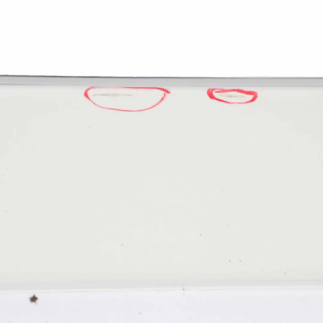 Side Skirt Sill Strip Right O/S Alpinweiss Alpine White 3 - 300 to BMW F30 F31 with Part number 7312752 BMW F30 F31 Side Skirt Sill Strip Right O/S Alpinweiss Alpine White 3 - 300 - SKU 7312752-AW - Part number 7312752