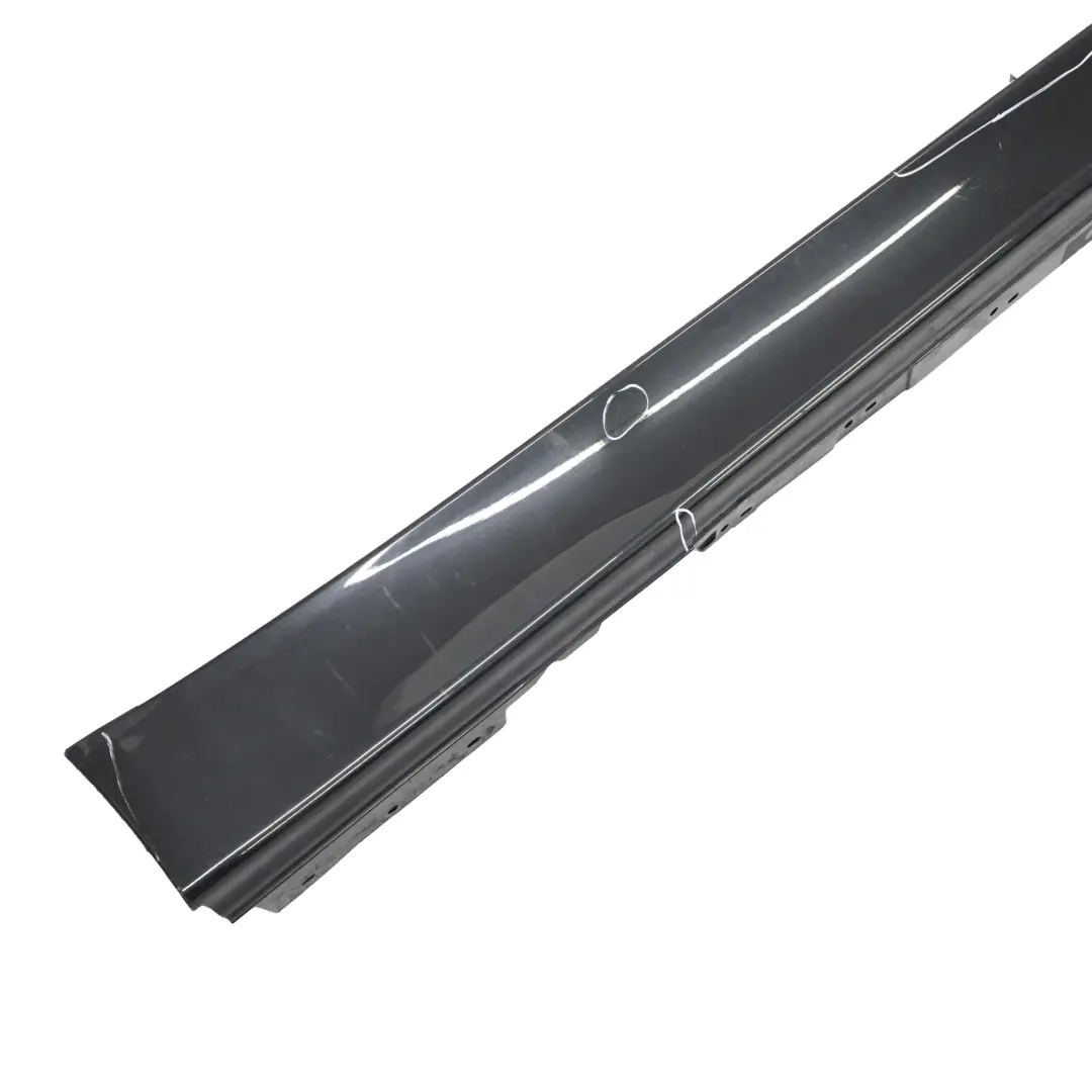 BMW F30 Bas de Porte Seuil Couvercle Droit Noir Sapphire Noir 475 - SKU 7312752-BS1 - Numéro de pièce 7312752