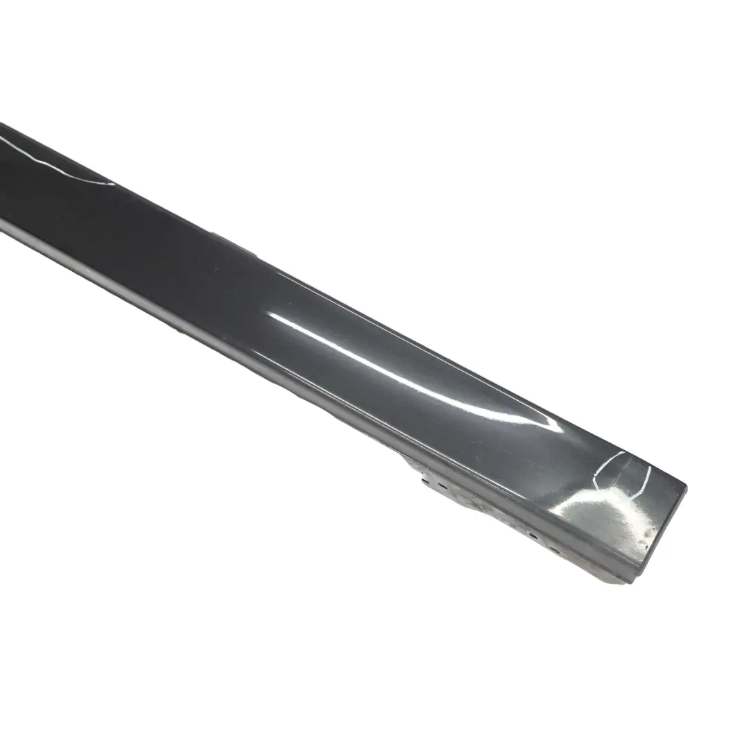 BMW 3 F30 Schwellerleiste Schweller Abdeckung Rechts Black Sapphire Schwarz 475 - SKU 7312752-BS1 - Teilenummer 7312752