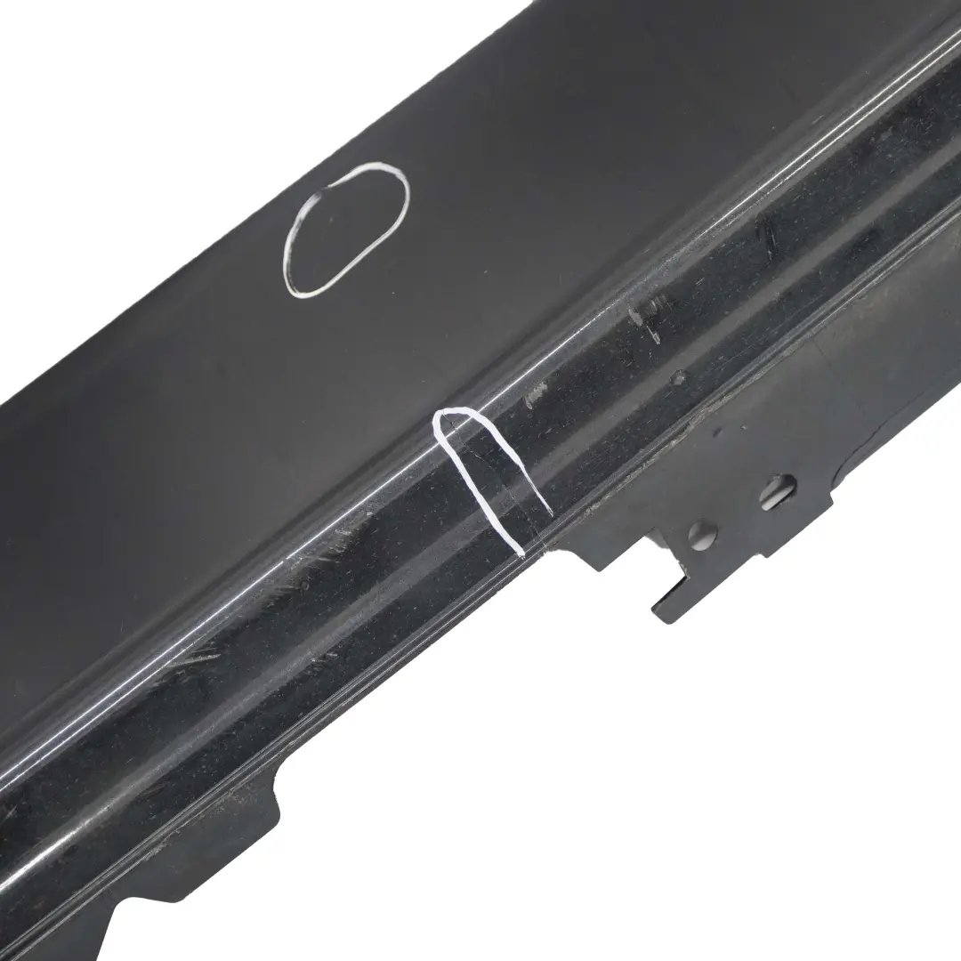 BMW 3 F30 Schwellerleiste Schweller Abdeckung Rechts Black Sapphire Schwarz 475 - SKU 7312752-BS1 - Teilenummer 7312752