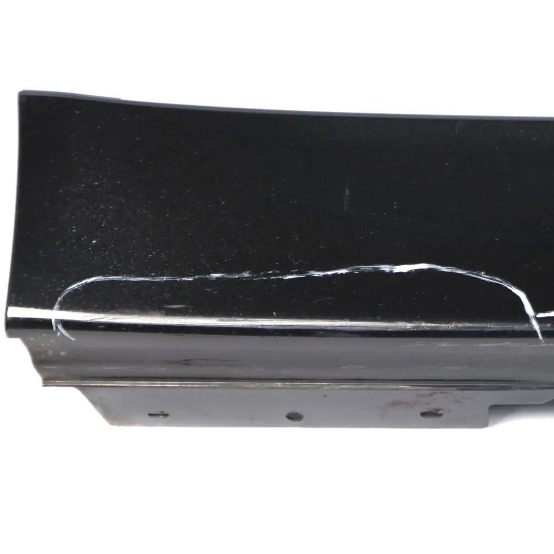 BMW F30 F31 Side Skirt Sill Strip Right O/S Black Sapphire Metallic - 475 - SKU 7312752-BS2 - Part number 7312752