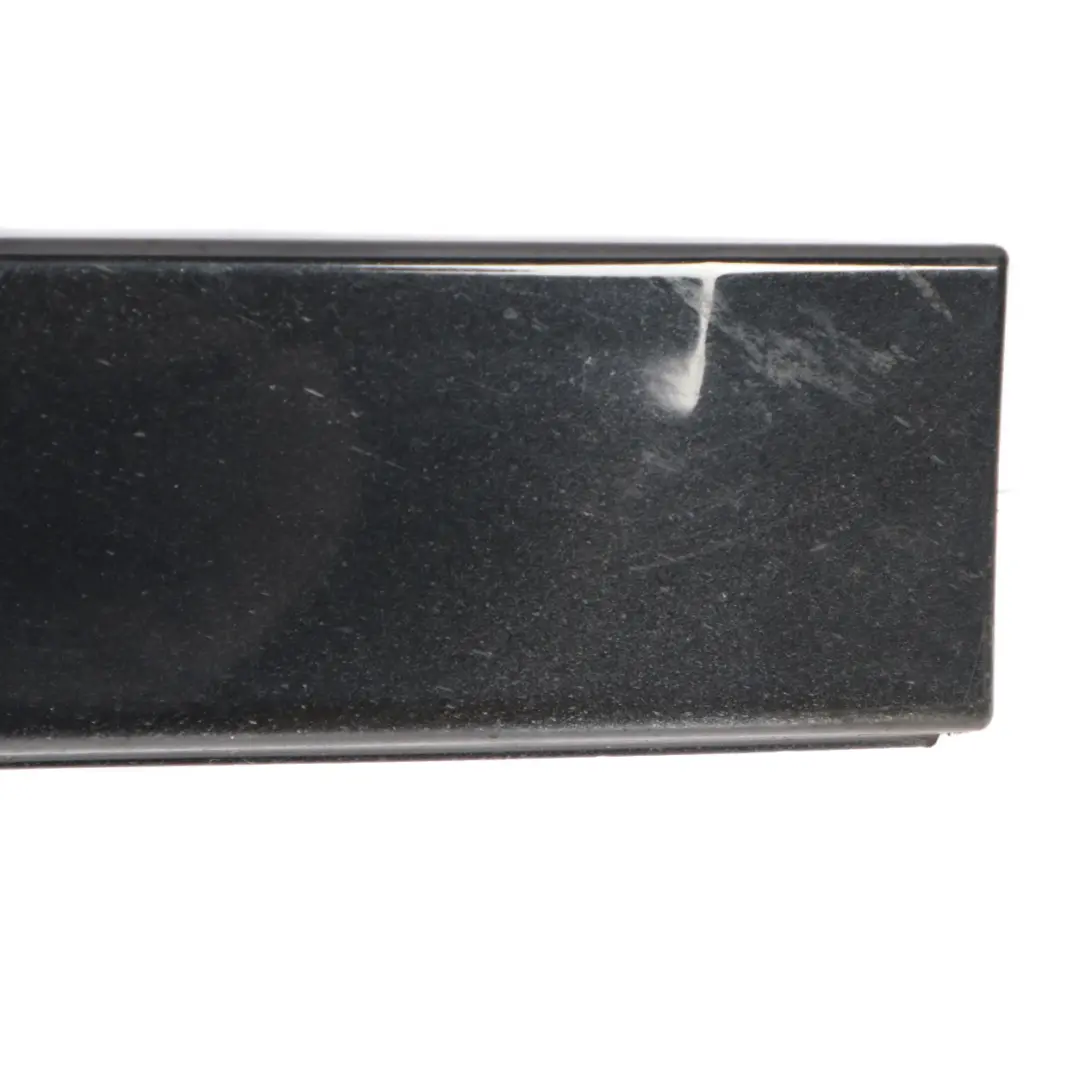 BMW F30 F31 Side Skirt Sill Strip Right O/S Black Sapphire Metallic - 475 - SKU 7312752-BS2 - Part number 7312752