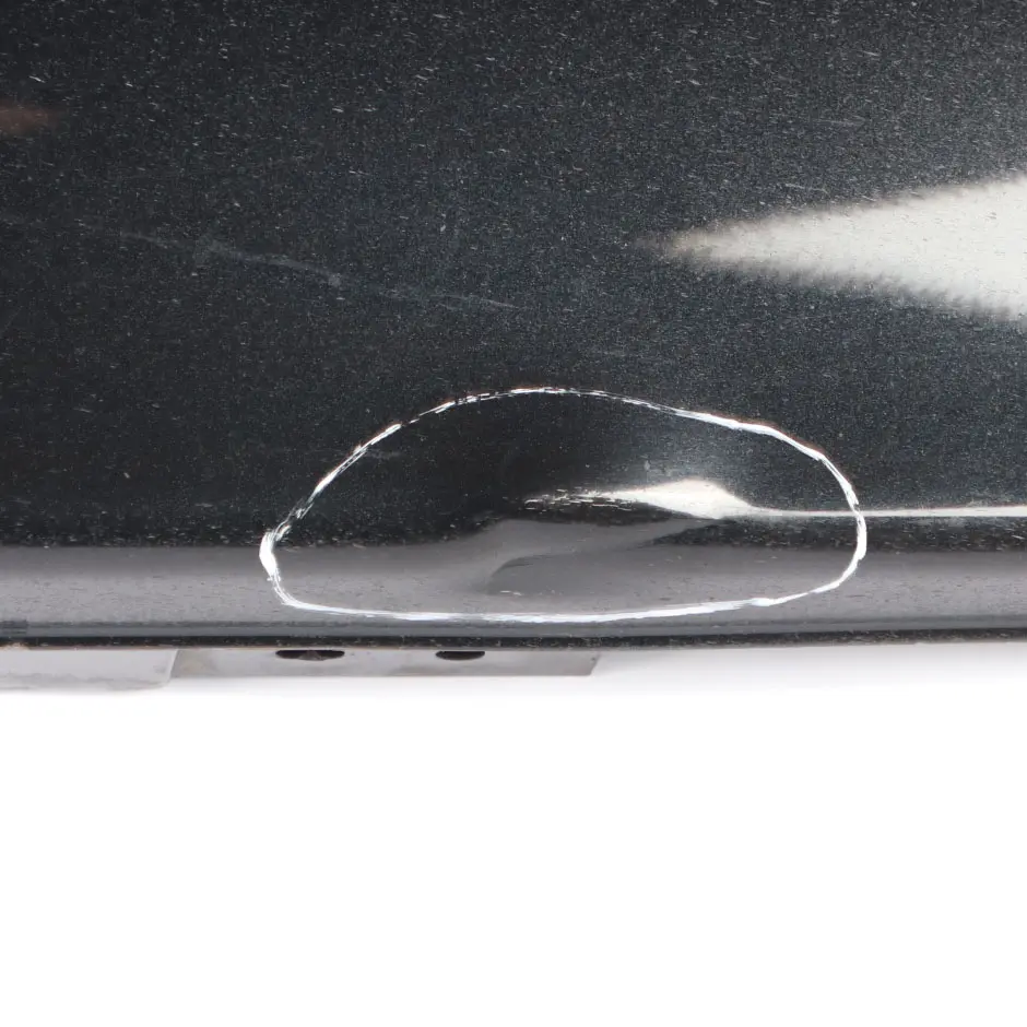 BMW F30 F31 Side Skirt Sill Strip Right O/S Black Sapphire Metallic - 475 - SKU 7312752-BS2 - Part number 7312752