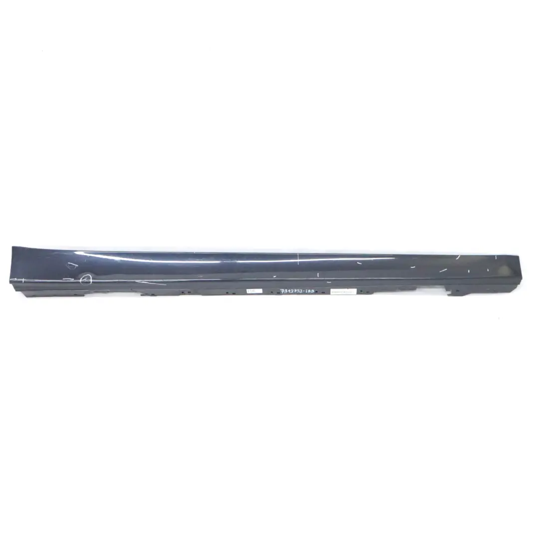 BMW F30 Sill Strip Faldón Lateral Derecho Panel F31 Imperial Brilliant Blue A89 - SKU 7312752-IBB - Número de pieza 7312752