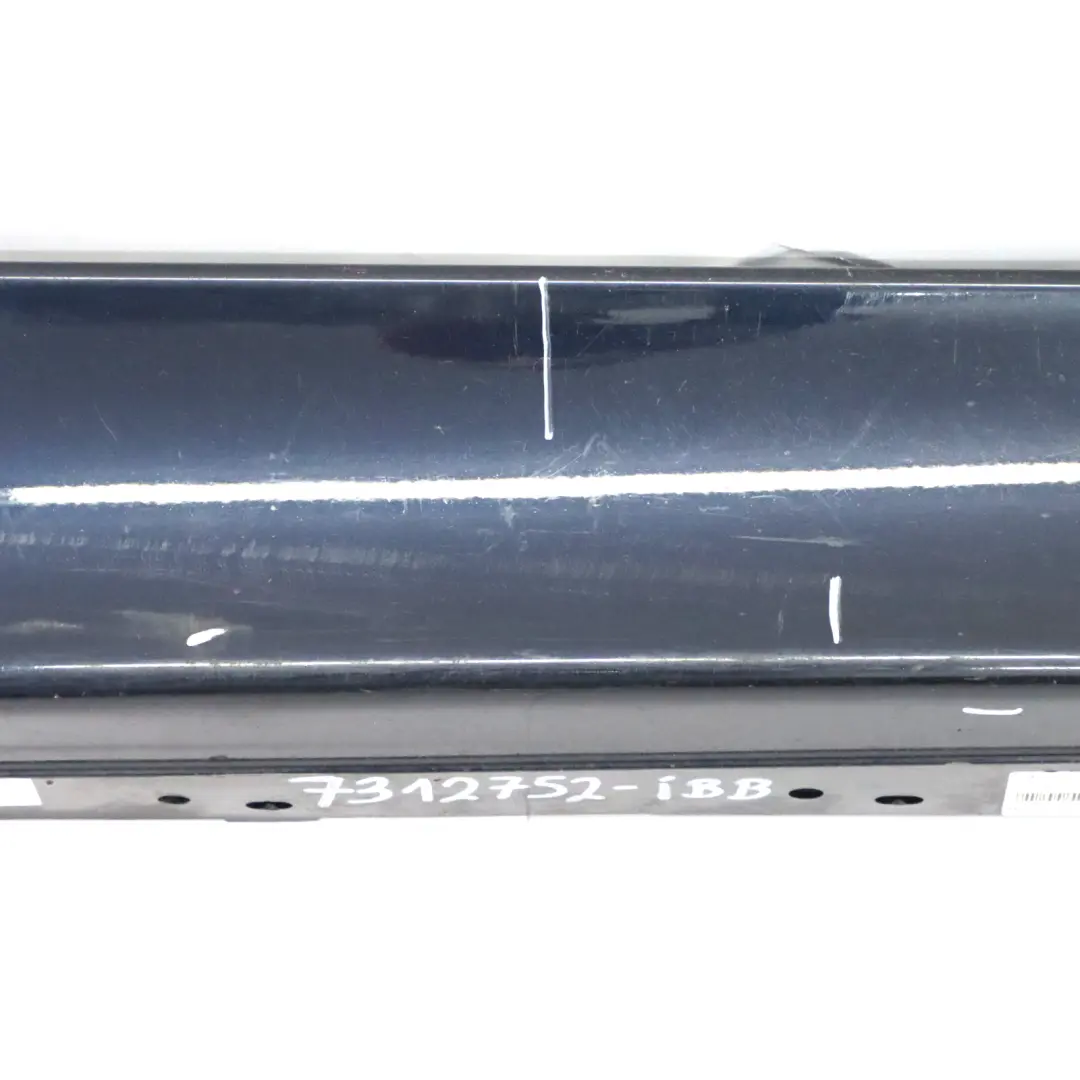 BMW F30 Sill Strip Faldón Lateral Derecho Panel F31 Imperial Brilliant Blue A89 - SKU 7312752-IBB - Número de pieza 7312752