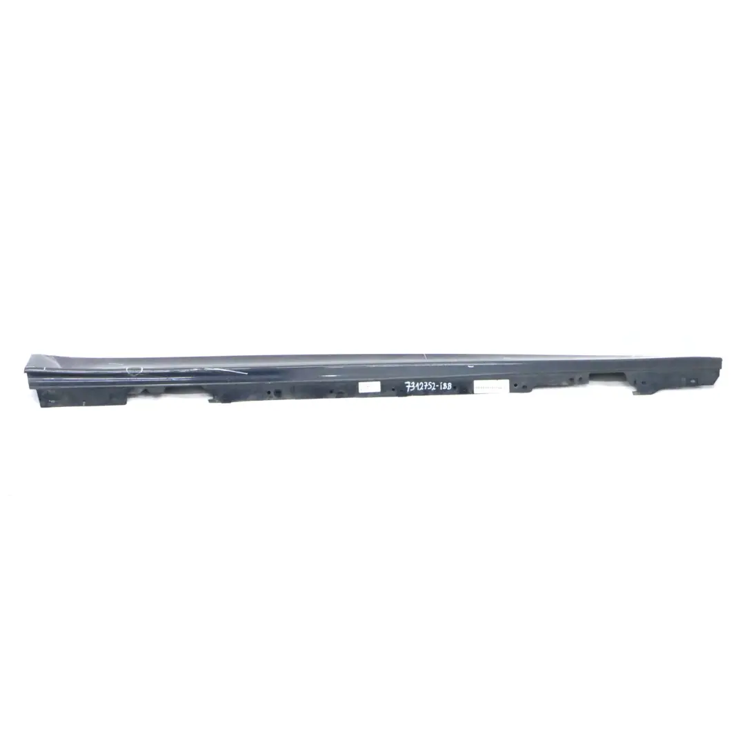 BMW F30 Sill Strip Faldón Lateral Derecho Panel F31 Imperial Brilliant Blue A89 - SKU 7312752-IBB - Número de pieza 7312752