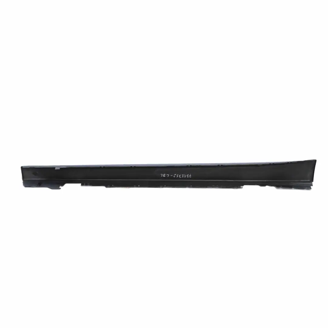 BMW F30 F31 Side Skirt Sill Strip Right O/S Liquid Blue Metallic - B40 - SKU 7312752-LBL - Part number 7312752